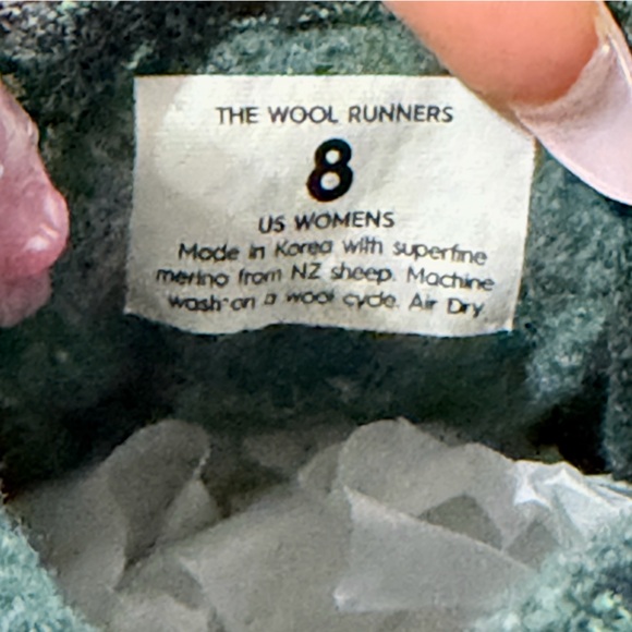 Allbirds Wool Runners Size 8 - Picture 4 of 5